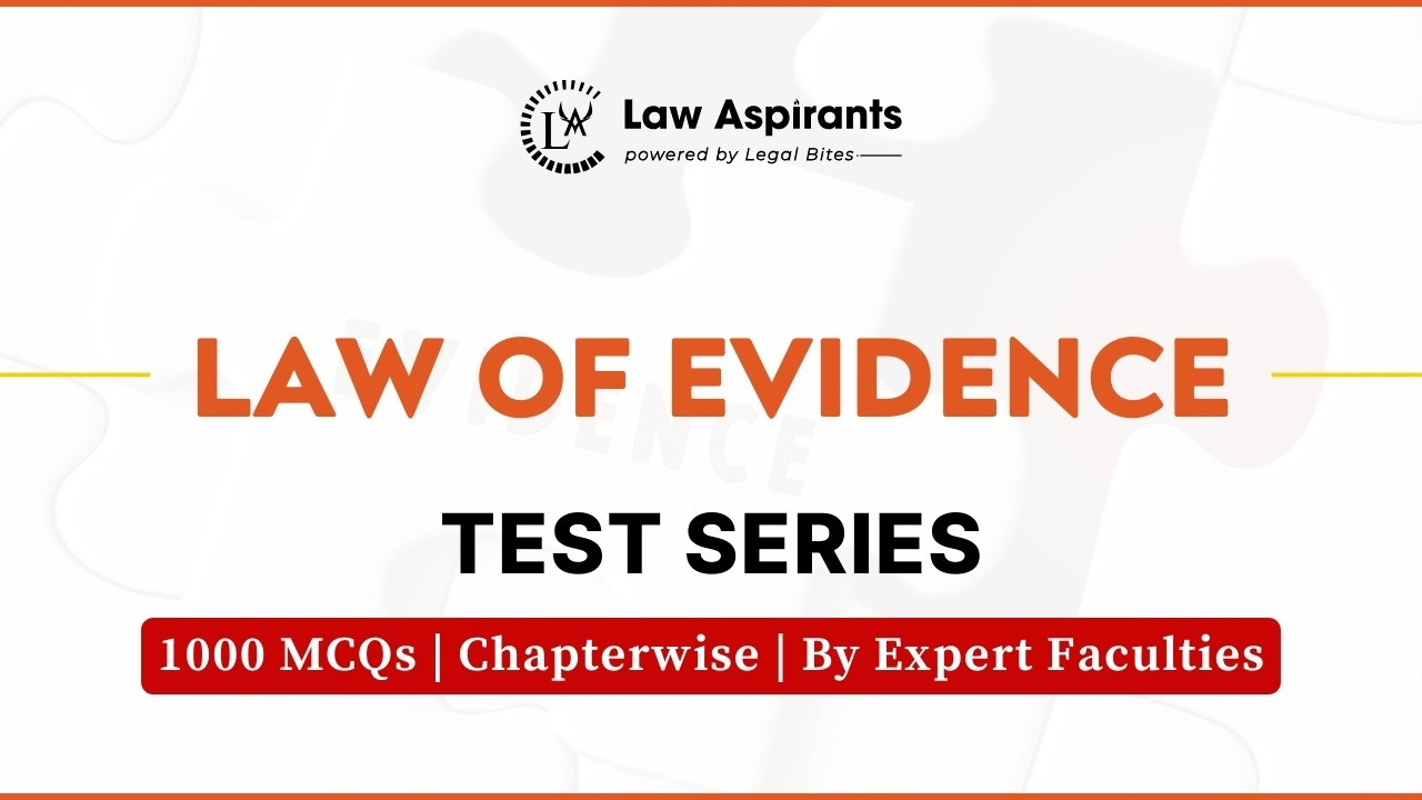 Law of Evidence Test Series