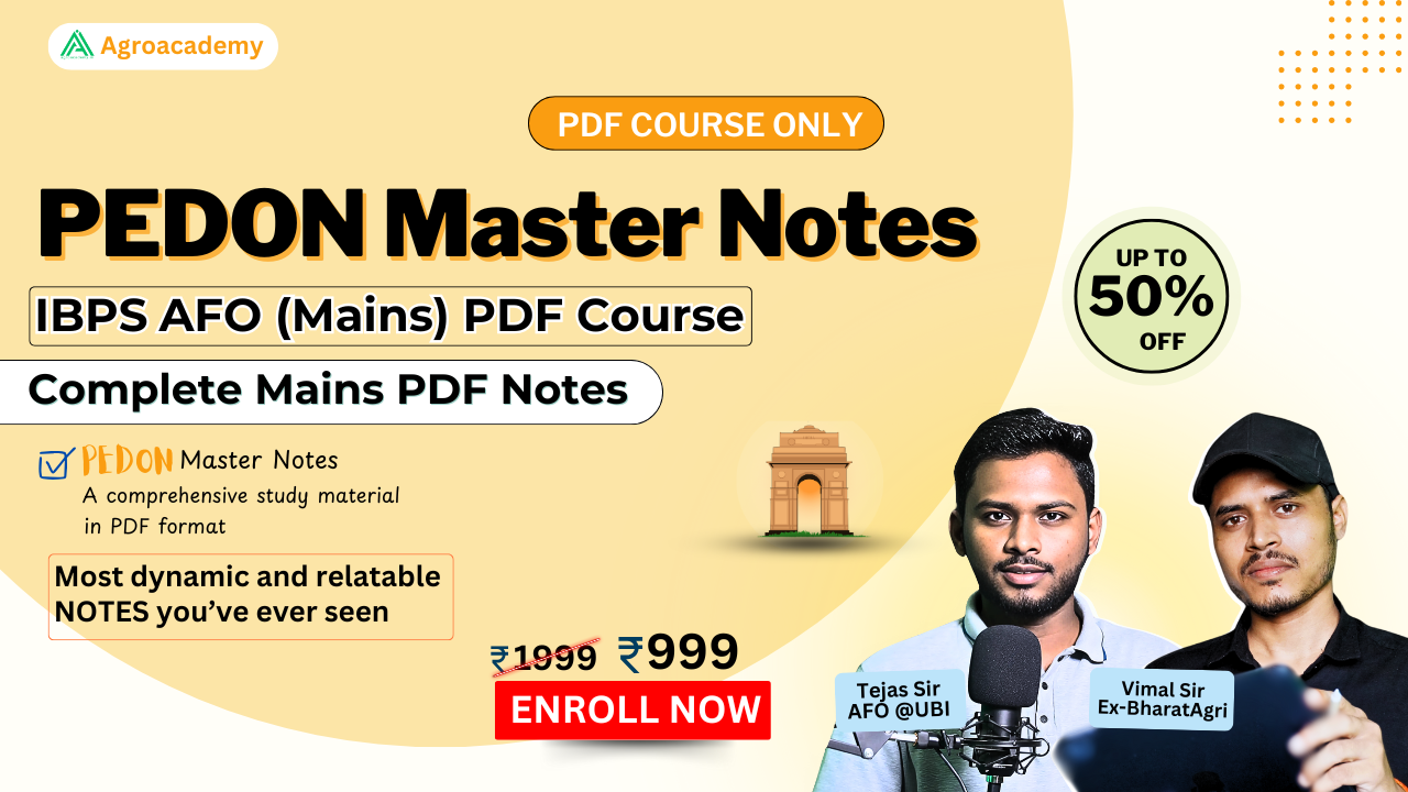 IBPS-AFO(Mains) PDF Course + Test Series