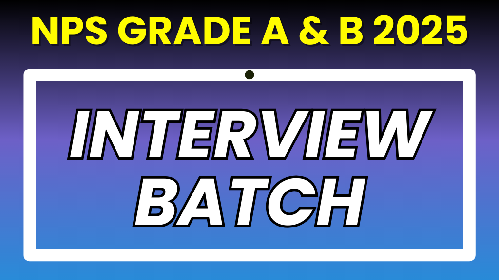 NPS interview Course