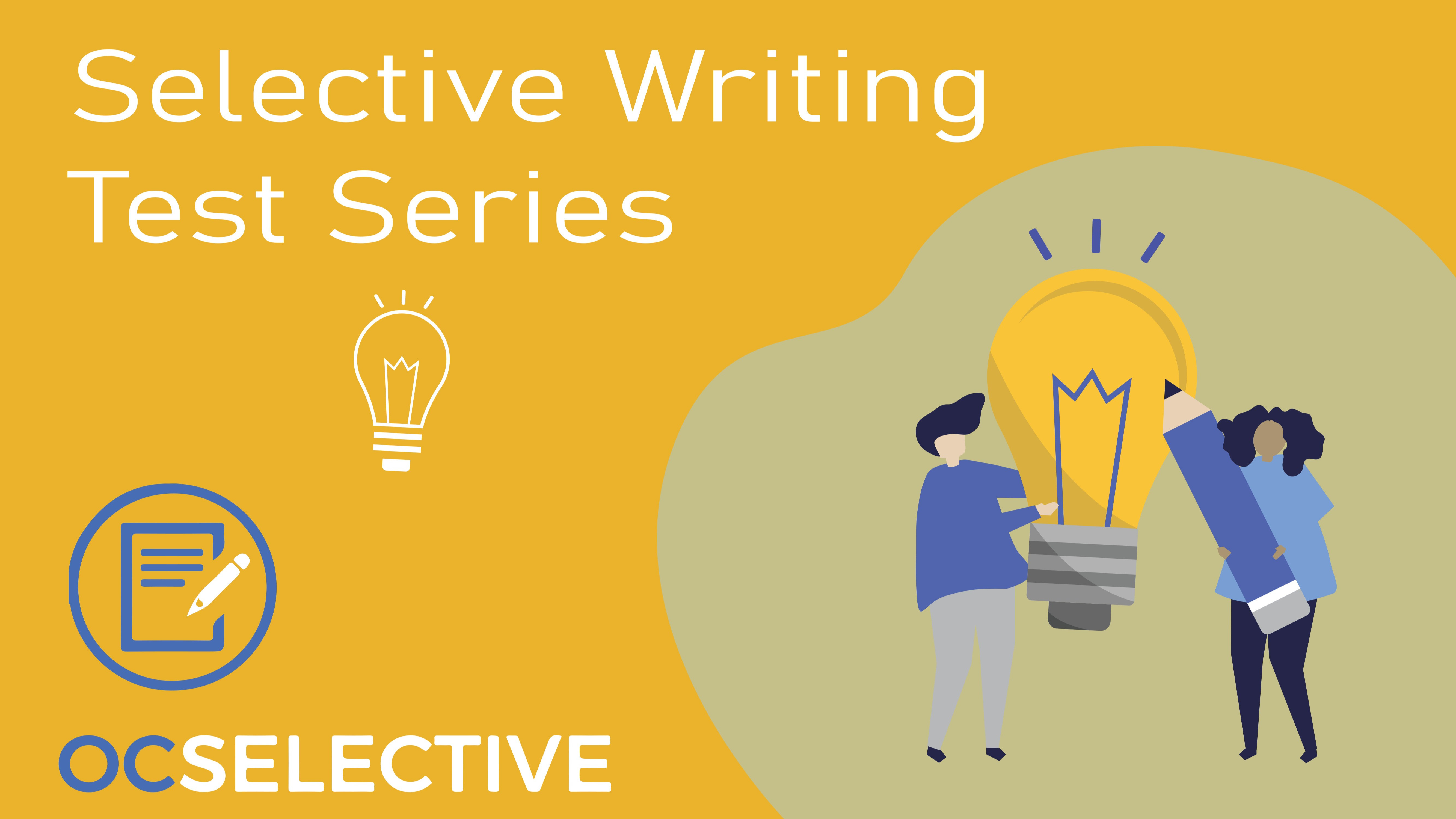 Selective Writing Test Series